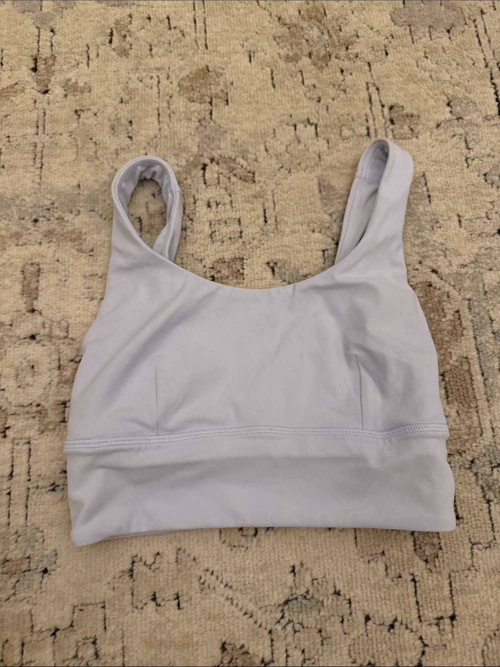lululemon athletica Light Lavender Scoop Sports Bra